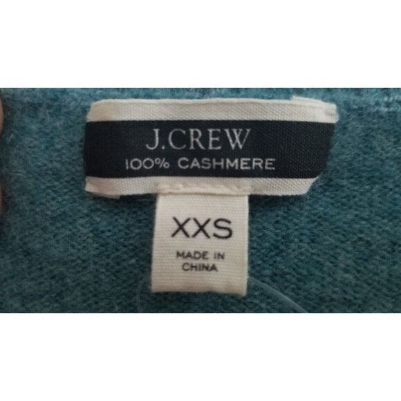 "NEW" J. CREW WOMEN'S KNITTED SWEATER 100% CASHMERE SIZE XXS #836 - Picture 7 of 9